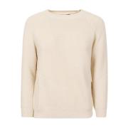 Ivory Crewneck Bomuldssweater