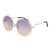 Gold/Pink Shaded Sunglasses CARLINA