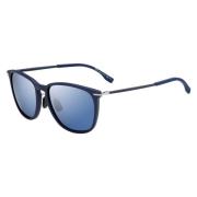 Matte Blue/Grey Blue Sunglasses