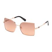 Gold/Brown Shaded Sunglasses SK0354