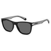 Matte Black Grey Sunglasses