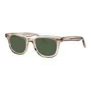 CECIL Sunglasses in Transparent Light Brown/Green