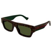 Havana/Green Sunglasses