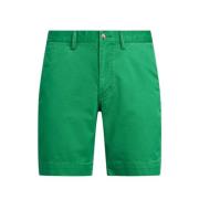 Stretch Bomuld Cruise Green Shorts