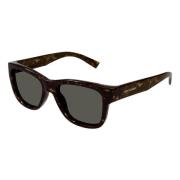 Light Havana/Grey Green Sunglasses SL 675