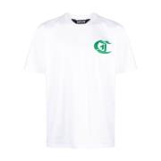 Hvid Grafisk T-shirt og Polo