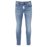 Skinny Fit Koboltblå Jeans