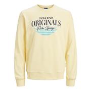 Casual Logo Print Sweatshirt Pullover