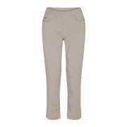 Laurie Hannah Regular Crop Trousers Regular 28362 25102 Grey Sand