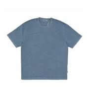 Blå Garment Dyed Taos Tee