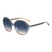 Blå Shaded Solbriller til Kvinder