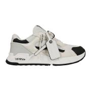 0110 White Black Kick Off Sneakers
