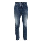 Højtaljede Cool Girl Tapered Jeans