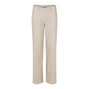 Laurie Donna Loose Ml Trousers Loose 100887 25000 Grey Sand