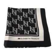 Silke Logo Print Tørklæde