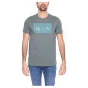 Herre Bomuld Forår/Sommer T-Shirt
