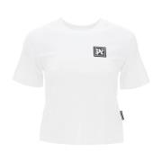 Ski Club T-Shirt med Monogram Patch