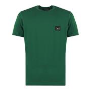 Herre Mærket Tag T-Shirt Grøn