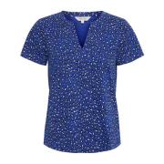 Part Two Gesinaspw Ts Toppe & T-Shirts 30307288 Bluing Leo Print