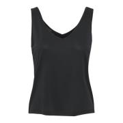 Soaked In Luxury Slcolumbine Tank Top Toppe & T-Shirts 30404199 Black