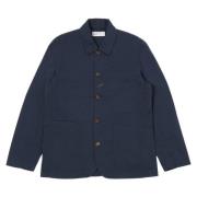 Klassisk Navy Twill Arbejdsjakke