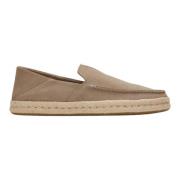Taupe Rope Loafers Alonso Stil