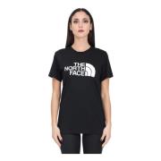 Sort Easy Relaxed Dame T-shirt