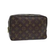 Pre-owned Canvas louis-vuitton-tasker