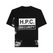 H.P.C SIKKERHEDS SS TEE SORT HVID