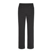 Laurie Helen Straight Ml Trousers Straight 100868 99000 Black