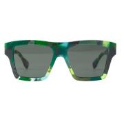 Grøn Ramme Solbriller