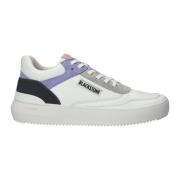 Daphne - White Periwinkle - Sneaker (mid)