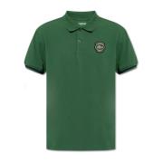 Polo shirt med patch