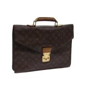 Pre-owned Canvas louis-vuitton-tasker