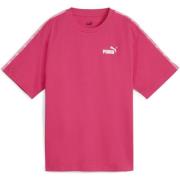 Fuchsia Tape Logo T-shirt Kvinder