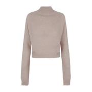 Manlio, jersey i alpaca, cashmere og silke beige