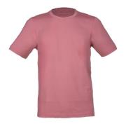 Vintage Pink T-shirt med Sideåbninger