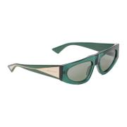 Grøn Krystal Acetat Solbriller