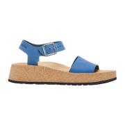 Blå Sandaler til Sommeren