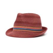 Rød Fedora Hat til Mænd
