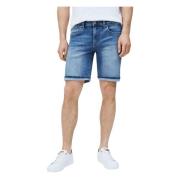 Stræk Denim Shorts Bermuda Stil