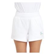 Hvide Dame Logo Print Shorts