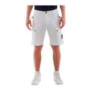 Optic White Bermuda Shorts