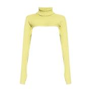 Nynne cropped turtleneck sweater