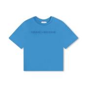 Elektrisk Blå T-shirt
