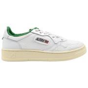 Hvid Grøn Lave Top Sneakers