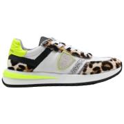 Leopard Print Lave Top Sneakers