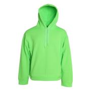 Neon Green Pullover Hættetrøje Sweater