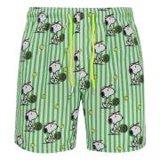 Grøn Sea Tøj Special Edition Snoopy Boxer Shorts