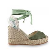 Grønne Sandaler til Sommeren